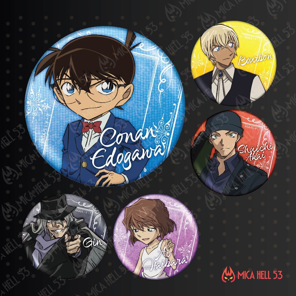 Huy hiệu Detective Conan Thám Tử Lừng Danh Conan HH109 | Shopee Việt Nam