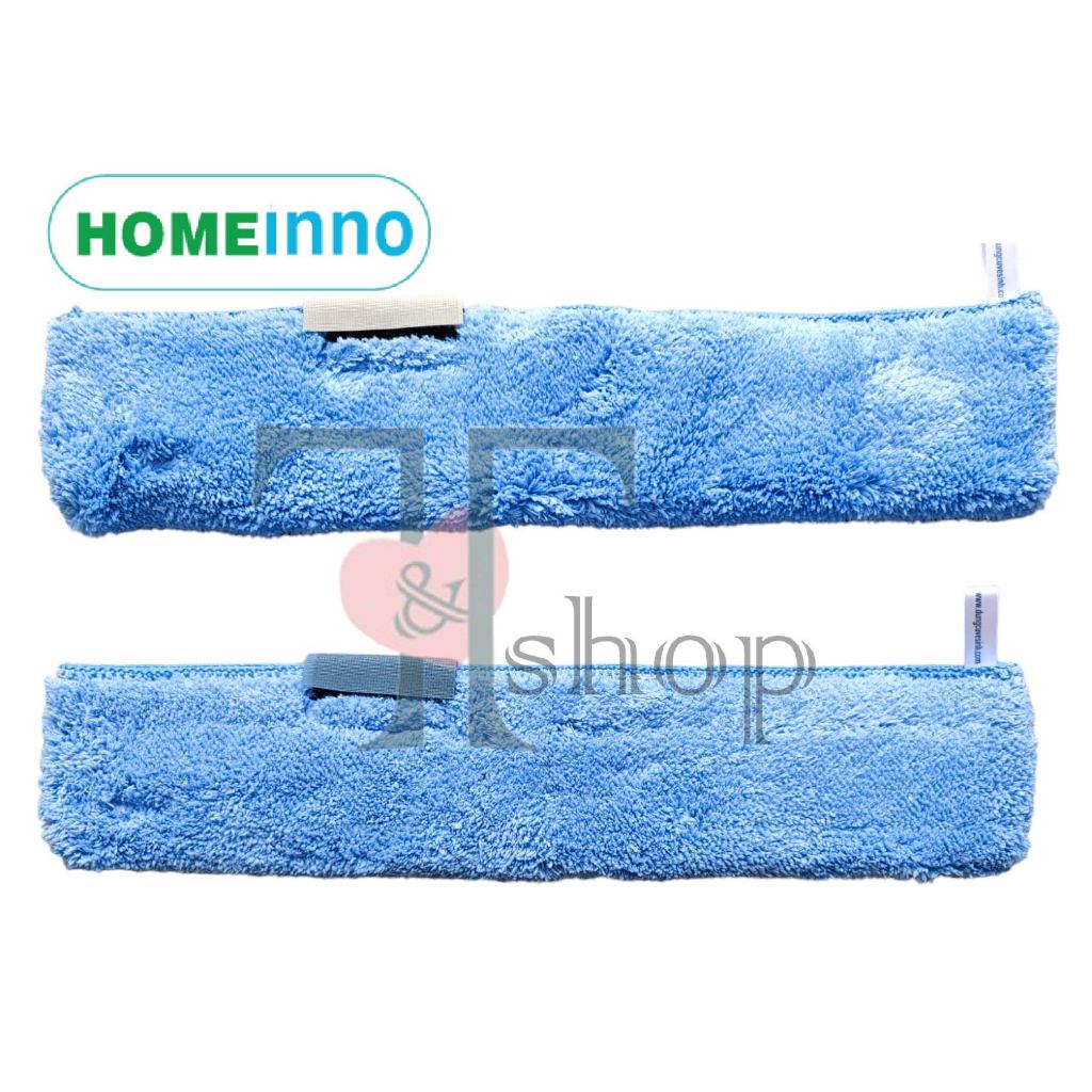 [HỎA TỐC](KO ĐẦU NHỰA) Tấm Vải Bọc Lau Kiếng Vải Microfiber Siêu Sạch Thay Cho Đầu Cây Lau Kính 35cm Chính Hãng Homeinno