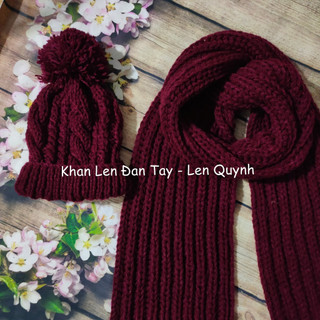 Mũ len đan tay - Mũ len handmade - Đồ len đan tay - Quà tặng ý nghĩa