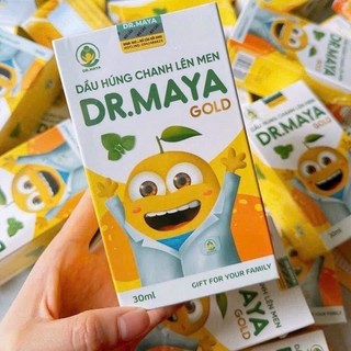 [Mẫu Mới] Tinh Dầu Húng Chanh Lên Men Minion Gold Dr.Maya 30ml