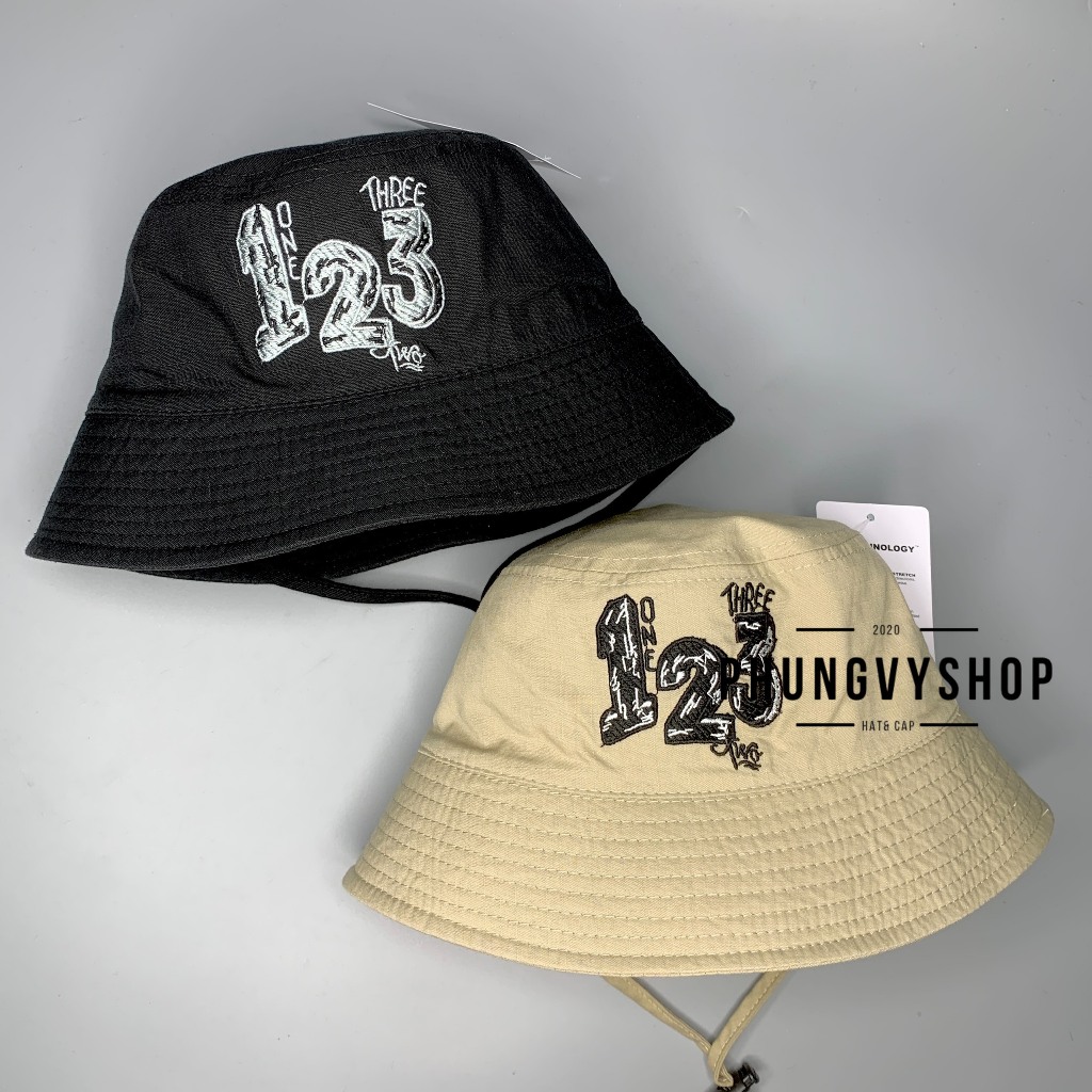 (SALE )Bé 2-4 Tuổi/ Vòng đầu 51cm_Mũ bucket tai bèo vành phungvyshop- nón BO Trung ONE TWO THREE