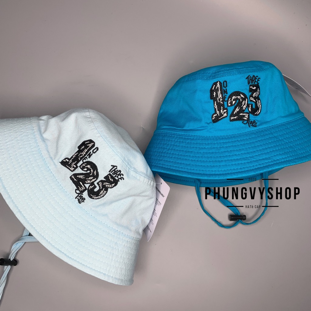 (SALE )Bé 2-4 Tuổi/ Vòng đầu 51cm_Mũ bucket tai bèo vành phungvyshop- nón BO Trung ONE TWO THREE