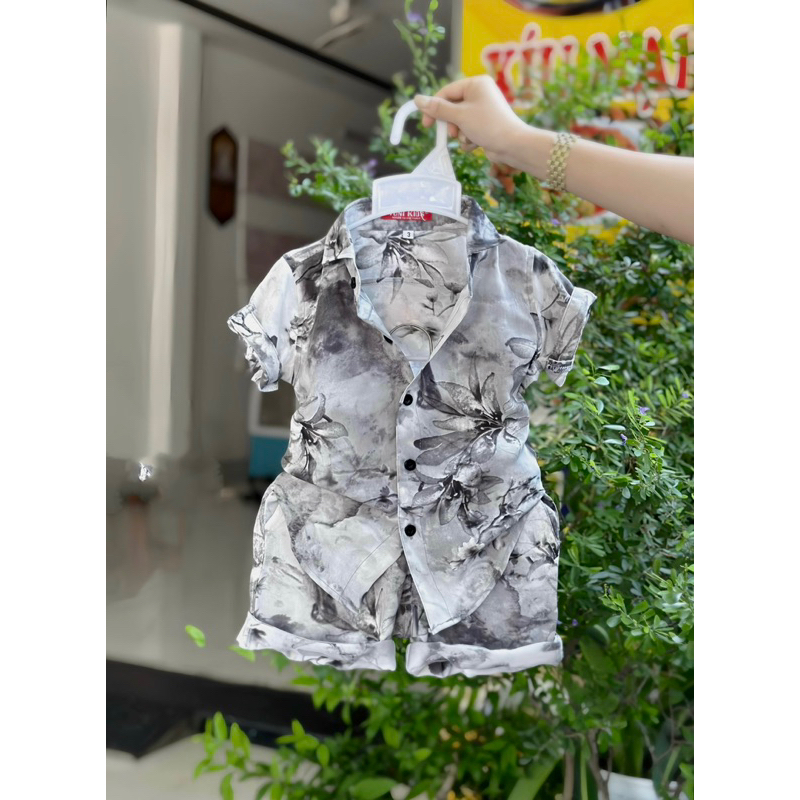 set sơmi sang cho bé trai TONI BRAND 27-52kg