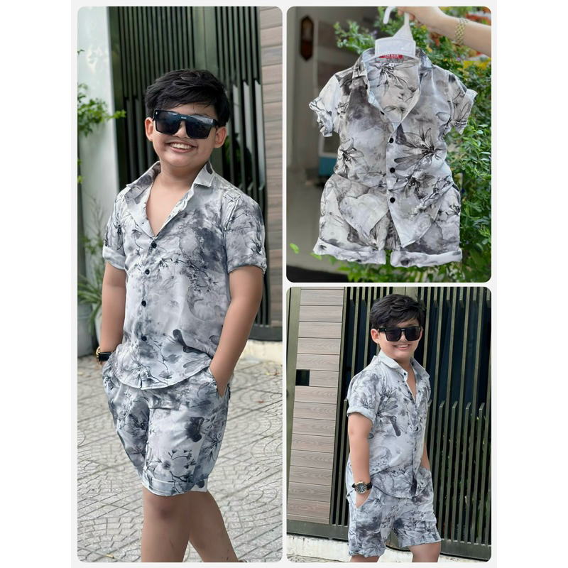set sơmi sang cho bé trai TONI BRAND 27-52kg