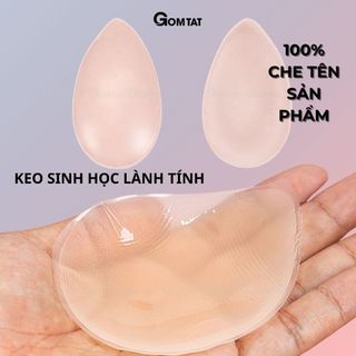 Miếng dán vùng kín GOMTAT che rãnh cao cấp, chất liệu Silicon bảo hộ thể thao chống lộ khi mặc Bikini, legging - SA-110