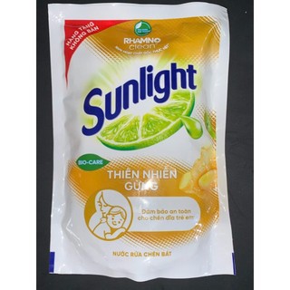 Nước rửa chén sunlight Bio-care thiên nhiên gừng túi 200g/750g