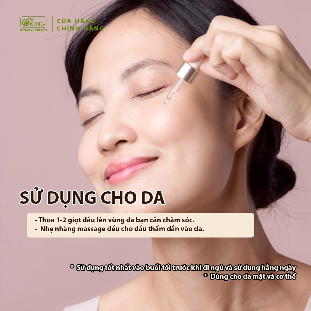 Dầu chùm ngây Oking nguyên chất 100ml dành cho da (Moringa) | Oking Việt Nam