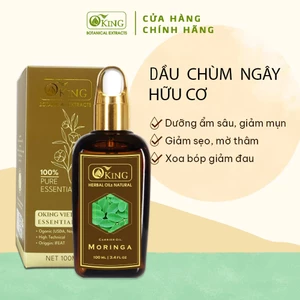 Dầu chùm ngây Oking nguyên chất 100ml dành cho da (Moringa) | Oking Việt Nam