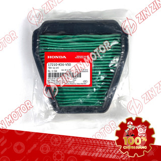 Lọc Gió Winner V1, Winner X V2 V3 V4, RS150 V1 V2 V3 17210-K56-V50, 17210K56V50, 17210-K56-V00 Chính Hãng - ZZM