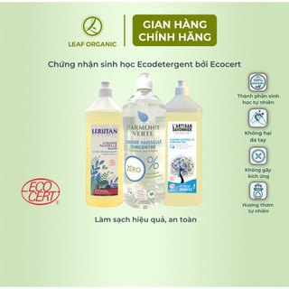 Nước rửa bát sinh học hương chanh Artisan Savonnier 1L