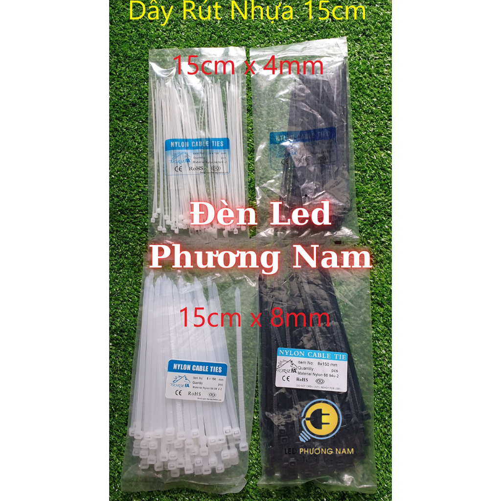 Dây rút trắng 1T5 (15cm), Dây thít nhựa | Shopee Việt Nam