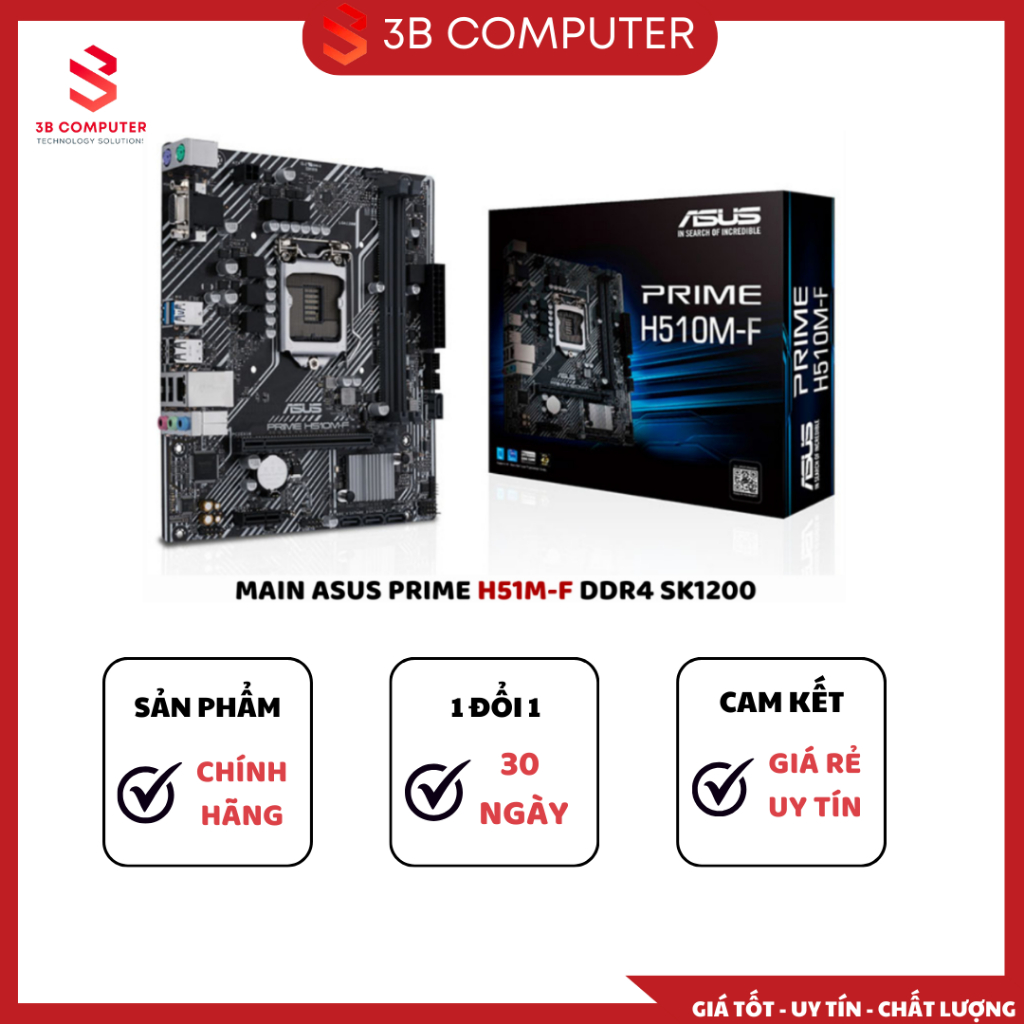 MAINBOARD ASUS PRIME H510M-K (INTEL H510, SOCKET 1200, M-ATX, 2 KHE RAM ...