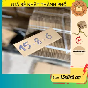 Combo 20 thùng G20 15x8x6 giấy carton gói hàng Everest