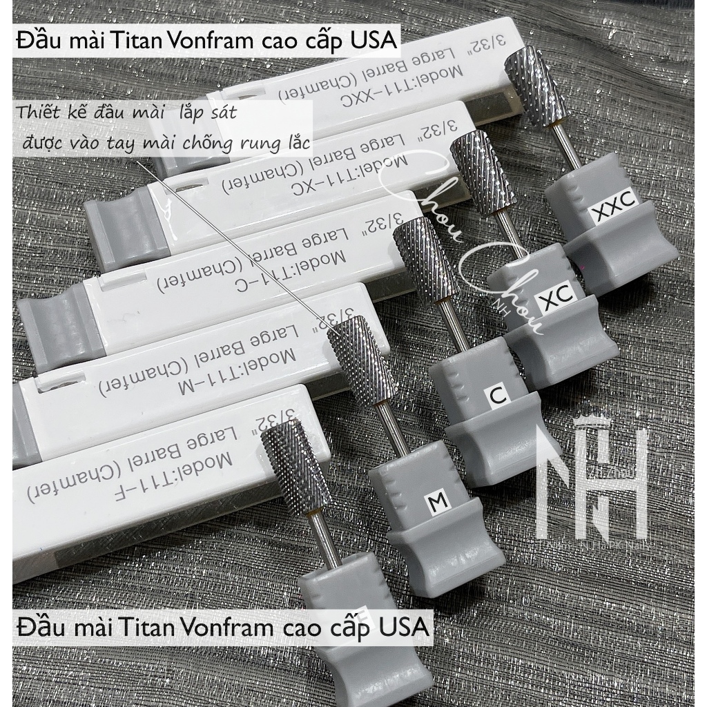 Đầu mài titan bo đầu, đầu mài vonfarm, đầu mài siêu mịn, đầu mài siêu phá
