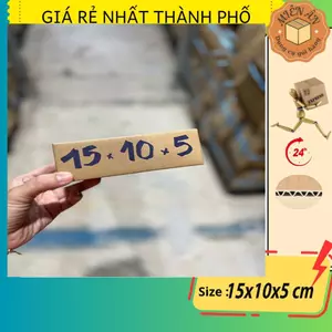 Combo 20 thùng giấy P26 size 15x10x5 hộp carton gói hàng Everest