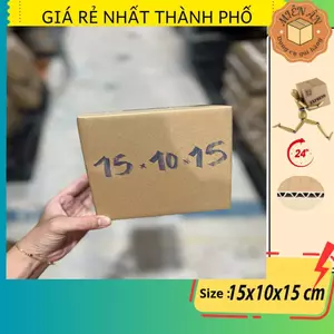 Combo 20 thùng G18 15x10x15 giấy carton gói hàng Everest