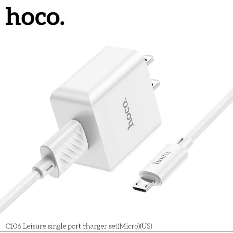Bộ sạc micro Hoco C106,công suất 10.5W