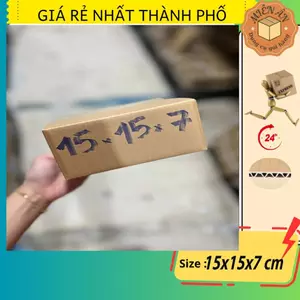 Hộp giấy P30 size 15x15x7 cm, thùng carton gói hàng Everest