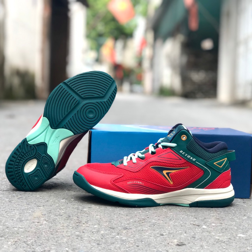 Giày bóng chuyền nam nữ Beyono Sky màu đỏ | Shopee Việt Nam