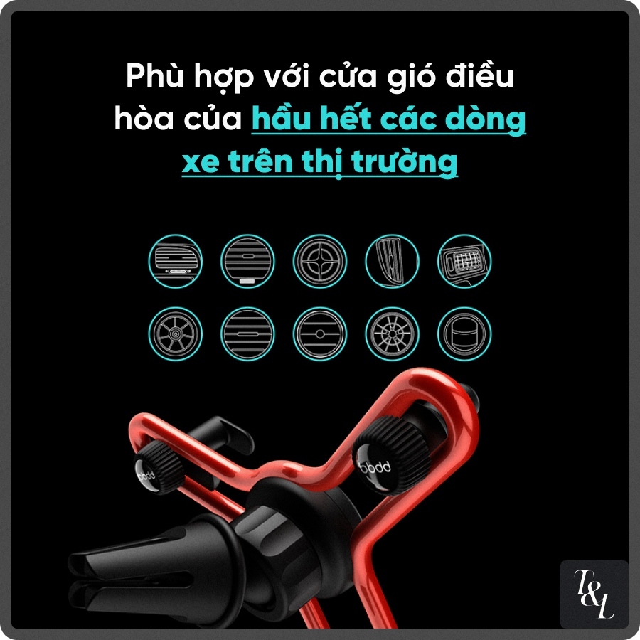 Giá Đỡ Điện Thoại Trên Ô Tô Cao Cấp Đa Năng YAYA - bbdd -  Tối Giản, Tiện Lợi