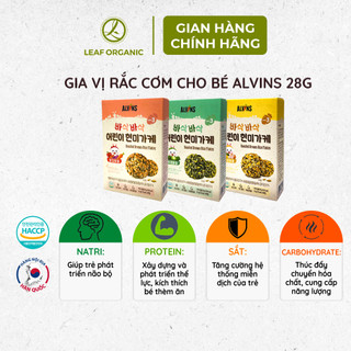 Gia vị rắc cơm cho bé Alvins 28g