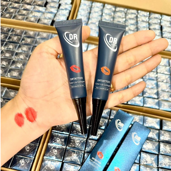 Son Dưỡng Dr Tattoo Kích Màu Môi Collagen Sau Xăm 20g