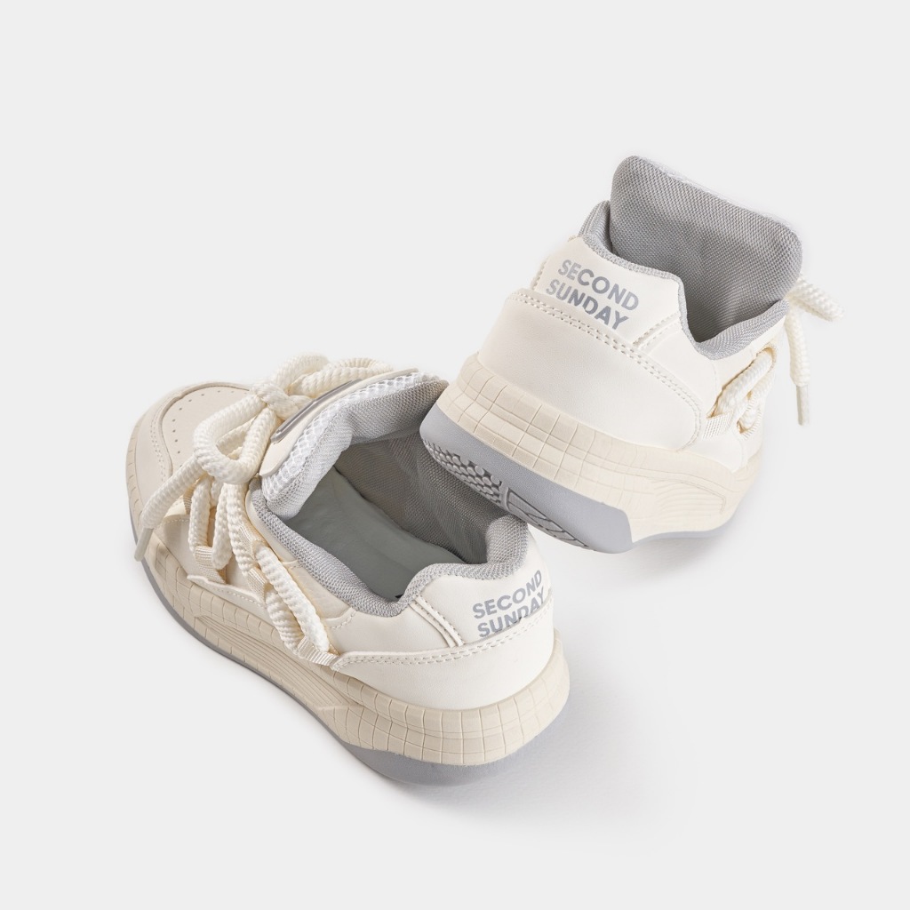 Ảnh Giày Thể Thao Sneaker Nữ Second Sunday New Symbol Đế Tăng Chiều Cao 4cm SK09 3