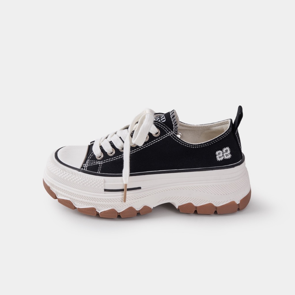 Ảnh Giày Thể Thao Sneaker Nữ Second Sunday Chunky Low Đế Tăng Chiều Cao 4cm SK02 2