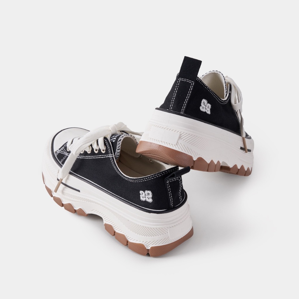 Ảnh Giày Thể Thao Sneaker Nữ Second Sunday Chunky Low Đế Tăng Chiều Cao 4cm SK02 3