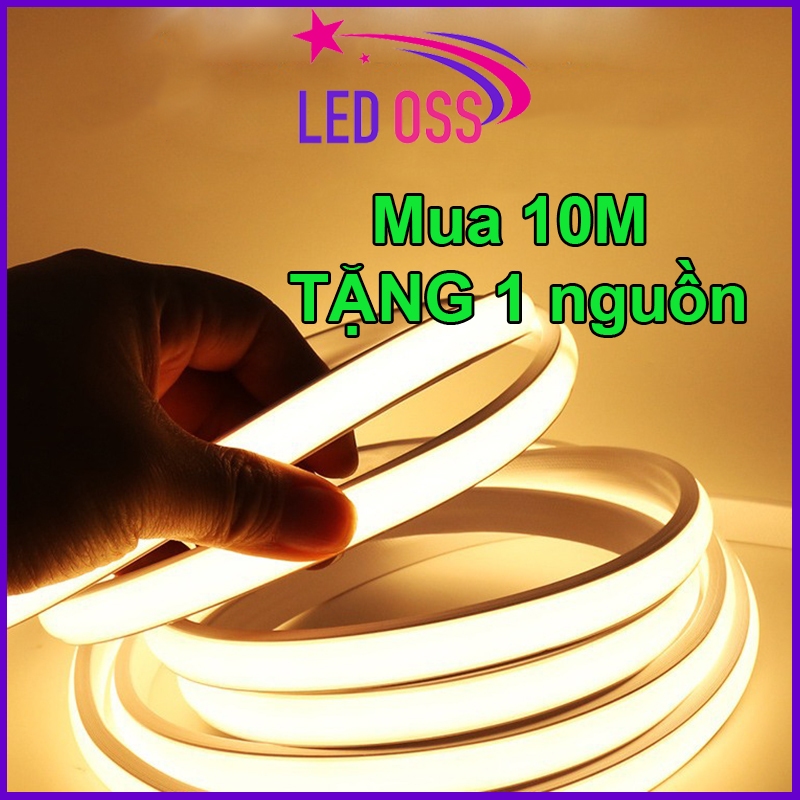 1MÉT DÂY ĐÈN LED NEON SỬ DỤNG 220V CHƯA CÓ NGUỒN KÈM THEO (mua 10 tặng ...