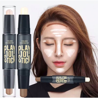 Bút Tạo Khối 2 đầu Tự Nhiên Mềm Mịn Lâu Trôi Nội Địa CONTOUR HIGHLIGHTER BLUSHER