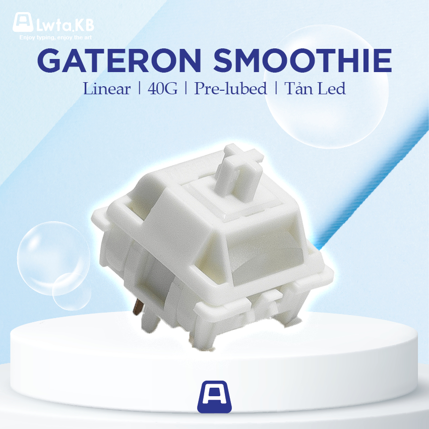 Gateron Smoothie Switch Gateron Smoothies Linear 40G Pre Lube 5