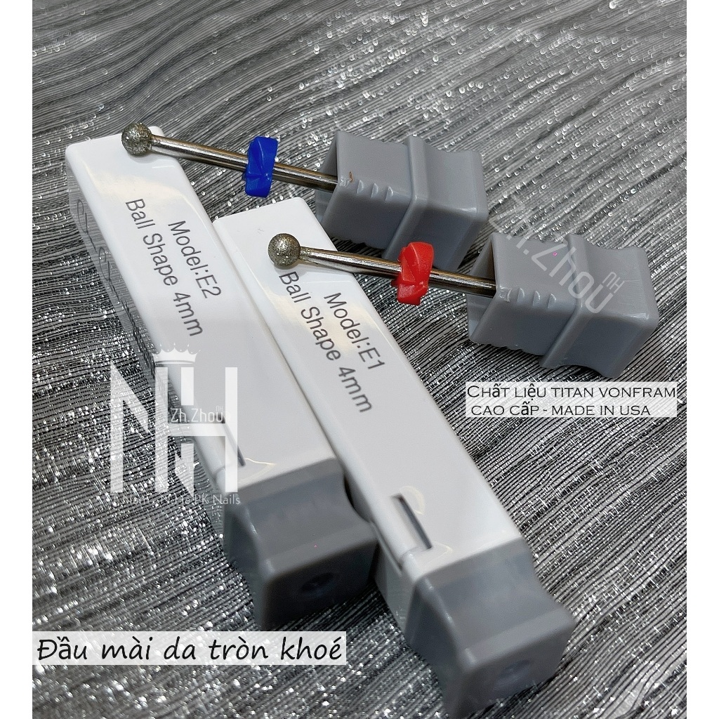 ĐẦu mài da ,đầu mài khóe USA. phụ kiện nail. đầu mài khóe titan, đầu mài chân móng úp, đầu mài da