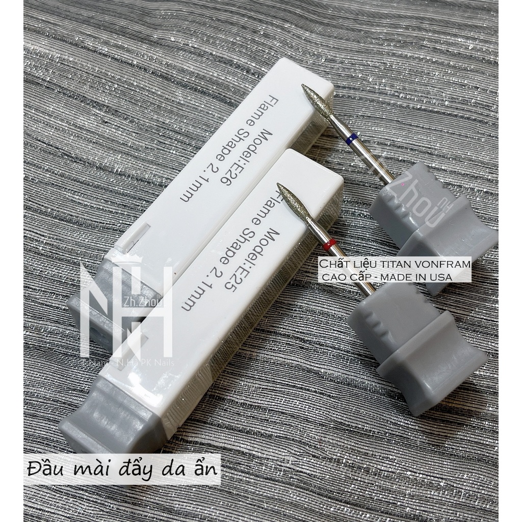 ĐẦu mài da ,đầu mài khóe USA. phụ kiện nail. đầu mài khóe titan, đầu mài chân móng úp, đầu mài da