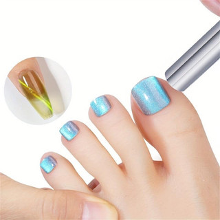 Nam châm tròn hơ mắt mèo nail siêu to, thanh nam châm đẩy mắt mèo hút cực mạnh
