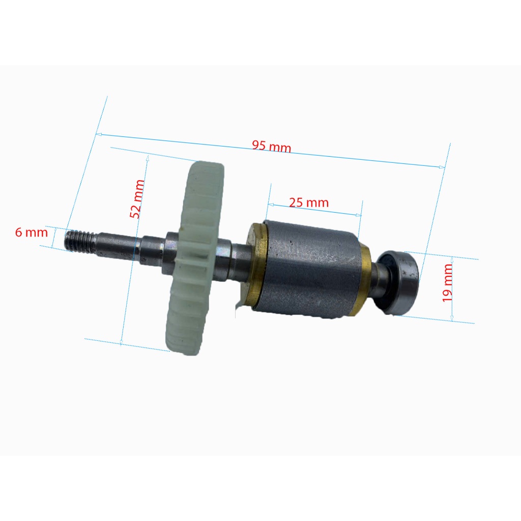 ROTOR STATOR DÙNG CHO MÁY MÀI PIN KHÔNG CHỔI THAN THÔNG DỤNG NỘI ĐỊA ...