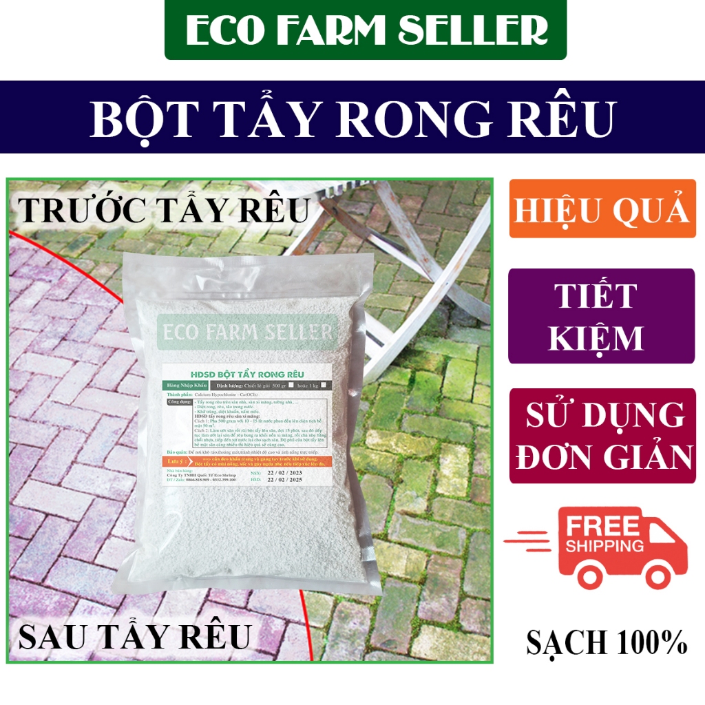 [ Loại Thông Dụng ] Bột Tẩy Rong Rêu - Sạch Nhanh Và Dễ Sử Dụng ...