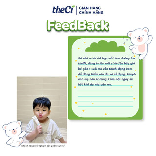 Kem Dưỡng Ẩm theCi Cho Bé Moisturizing Baby Cream Dưỡng Da Chiết Xuất Thiên Nhiên 30g - TCVN