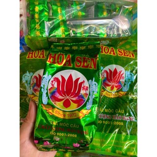 [Lốc 6 gói] Trà Hoa Sen (tặng muỗng) - Trà Móc câu hảo hạng - 70g x 6