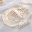 Quần lót nữ cotton kháng khuẩn ren viền đính nơ kèm họa tiết gấu baby DOPICO L120