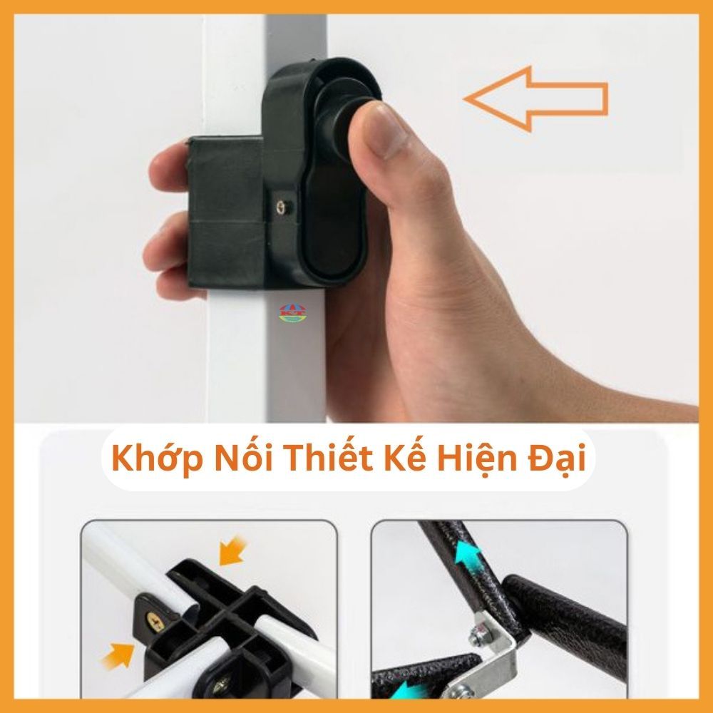 [HÀNG CAO CẤP – KHUNG TRẮNG] NHÀ KHUNG, NHÀ BẠT DI ĐỘNG ĐA NĂNG KÍCH THƯỚC 3X3 (Loại cao cấp 26kg)