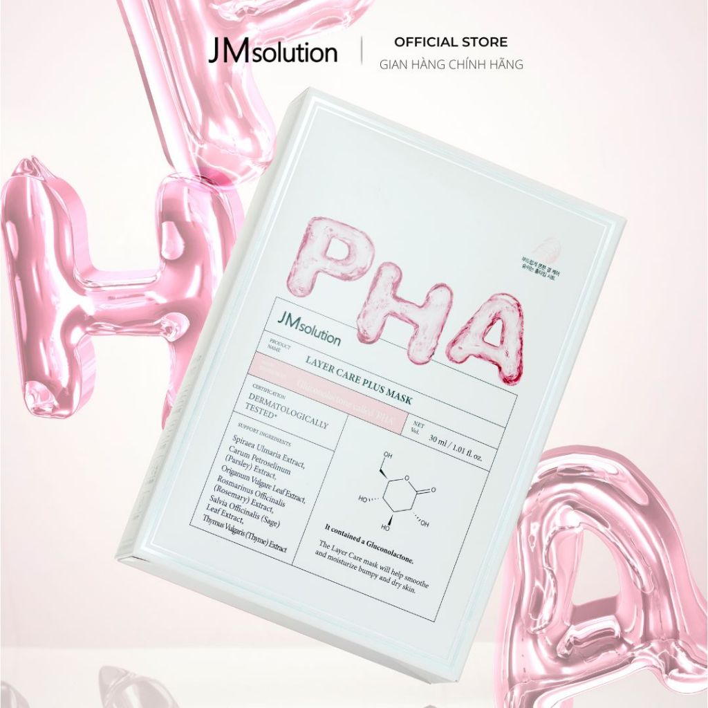 Mặt Nạ PHA JMsolution Layer  CARE PLUS MASK - Cấp Ẩm Sâu Và Làm Mịn Da - Chính Hãng