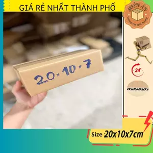 Hộp giấy P44 size 20x10x7 cm, thùng carton gói hàng Everest