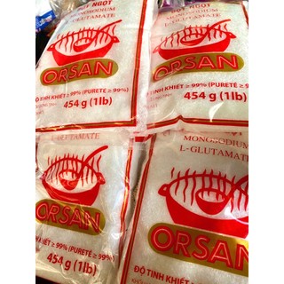 [Gói 454g] Bột ngọt (mì chính) ORSAN gói 100g/454g hạt nhỏ