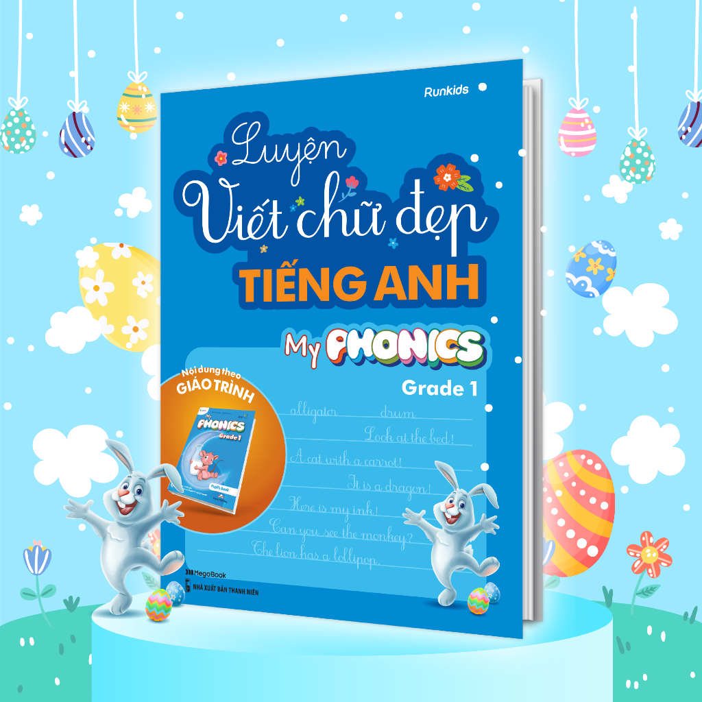 Sách Luyện viết chữ đẹp tiếng Anh My Phonics grade 1 | Shopee Việt Nam