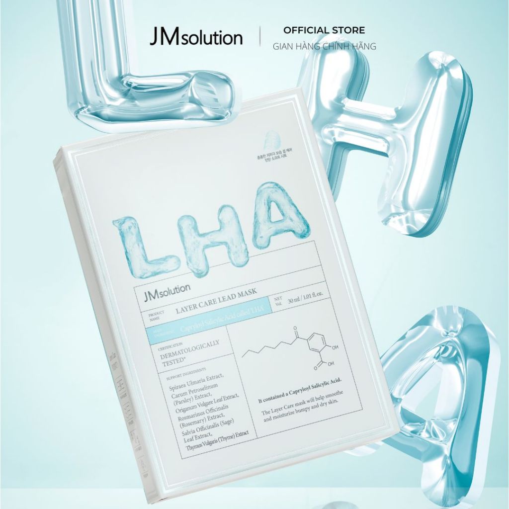 Mặt Nạ LHA JMsolution Layer Care Lead Mask Dưỡng Ẩm Và Làm Mịn Da Chính Hãng