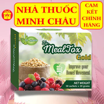 TH-MEALTOX GOLD Chính Hãng Giảm Cân, Thải Độc, Giảm Mỡ Máu Cholesterol, Bổ Sung Chất Xơ Cho Tiêu Hóa