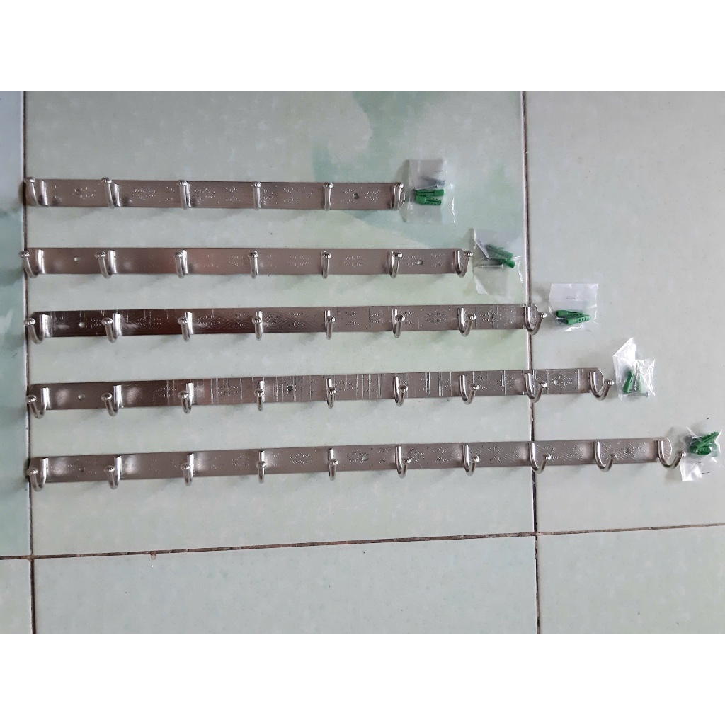 Móc treo tường inox, móc treo quần áo gắn tường, móc treo đồ inox từ 6 ...