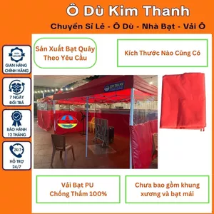 BẠT QUÂY NHÀ BẠT DI ĐỘNG ĐA NĂNG 3M x 3M (không bao gồm khung xương và bạt mái)