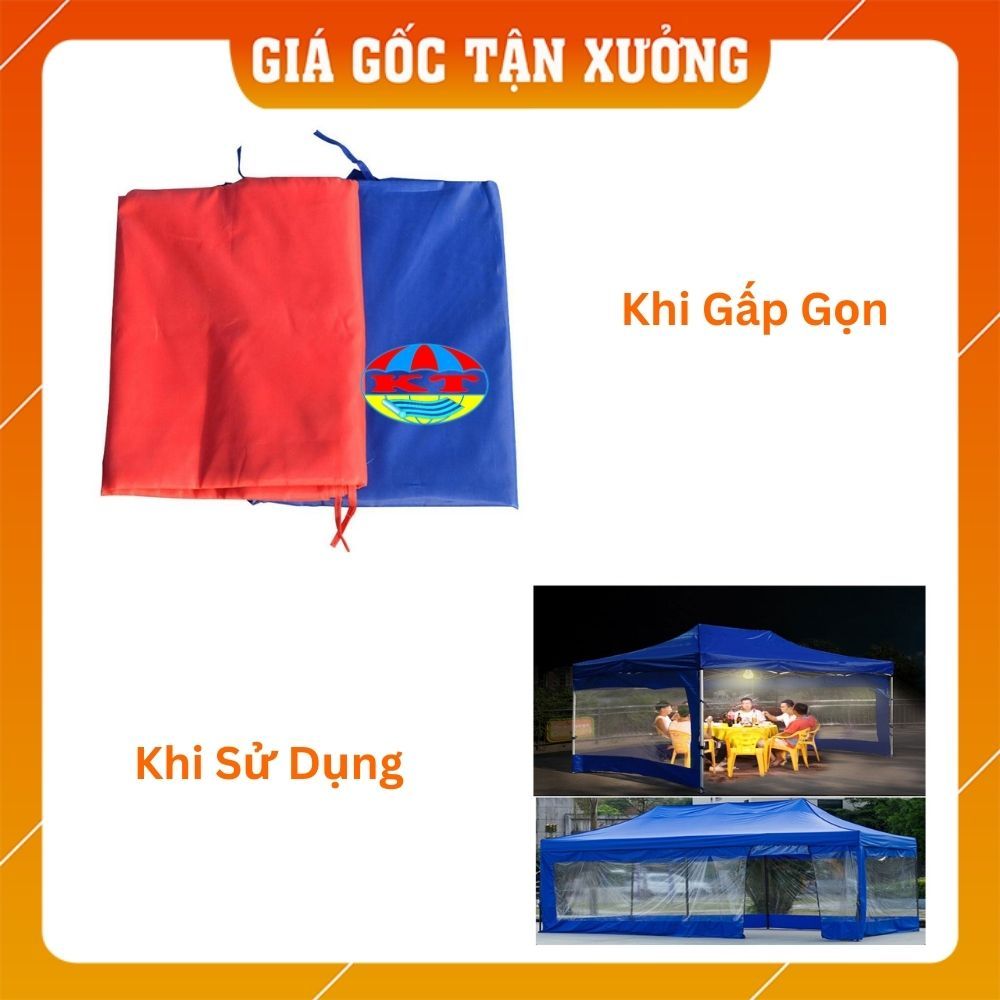 [LÀM THEO YÊU CẦU]  BẠT QUÂY NHÀ BẠT DI ĐỘNG ĐA NĂNG 3M x 3M (không bao gồm khung xương và bạt mái)
